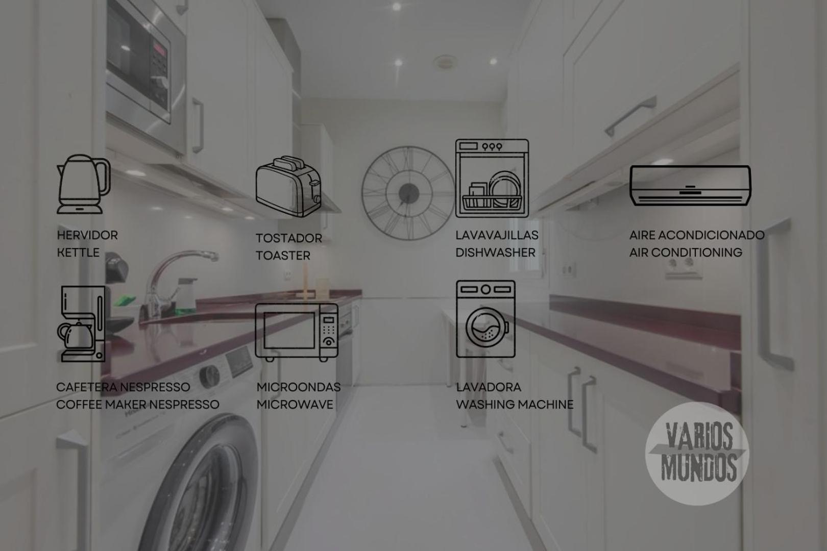 Premium Apt 10Pax En Plaza Espana-Gran Via Madrid Exteriör bild